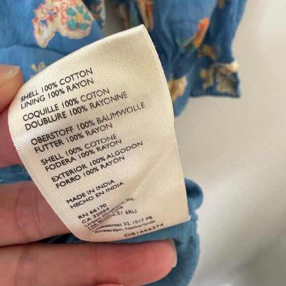 Free People Camella Floral Boho Mini Dress Size Small - Picture 6 of 12